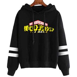 2020 Harajuku My Hero Academia Unisex Streetwear Japanese Anime Printed Men's Casual Sweatshirts H1227