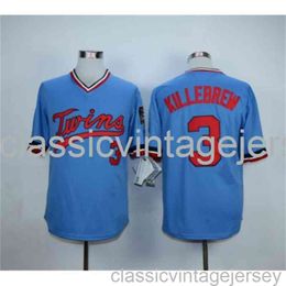 Embroidery Harmon Killebrew american baseball famous jersey Stitched Men Women Youth baseball Jersey Size XS-6XL