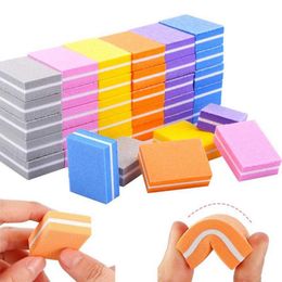 mini sanding block NZ - Nail Files 10PCS Mini Sponge Grinding Polishing Sandpaper File Sanding Blocks Manicure Art Tool