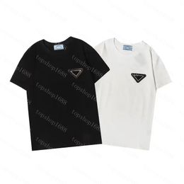 -2022 Herren Mode T -Shirt Designer Männer Kleidung schwarze weiße T -Shirts Kurzarm Frauen lässig Hip Hop Streetwear T -Shirts
