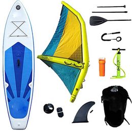 Customzied size sail Surfboard inflatable paddle boards stand up sailing kayakwindsurfing rig sails