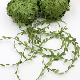 Flores decorativas guirnaldas vid artificial Ivy creeper hoja verde guirnalda plantas 262.46 pies follaje falso decoraciones caseras de plástico ratán str