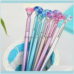 Business & Industrialcute Gel 0.5Mm Creative Diamond Pens Kawaii Coloured Plastic Neutral For Kids Writing School Office Supplies Stationery