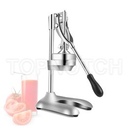 Household Manual Stainless Steel Juicing Machine Commercial Press Citrus Juicer