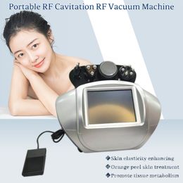Portable 4 in 1 40khz cavitation body shaping slimming cellulite reduction skin tightening massage machine