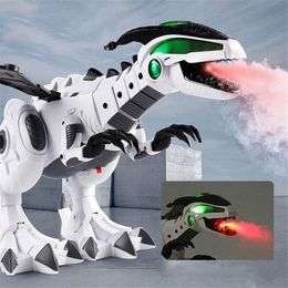 Electronics RobotsLarge Spray Mechanical Dinosaurs With Wing Cartoon Electronic Walking Animal Model Dinosaurio Robot Pterosaurs