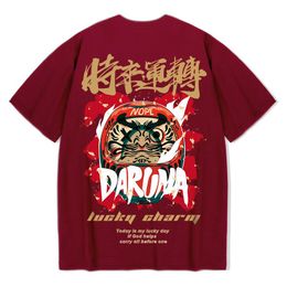 Hip Hop T Shirt Men Chinese Lucky Charm Print T-shirt Harajuku Streetwear Tshirt Short Sleeve Summer Tops Tee HipHop Men's T-Shirts