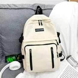 Teen Daypack Backpack Fashion Men Women Backpack College School Bagpack Travel Shoulder Bags for Teenage Girls Boy Rucksack 210929