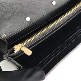 2022 Fashion flowers designer zipper wallets luxurys Men Women leather bags High Quality Classic Letters coin Purse Original Box P215i