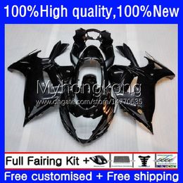 Moto Fairings For SUZUKI KATANA GSXF 650 GSXF-650 GSX 650F 08-14 29No.1 GSX650F 08 09 10 11 12 13 14 GSX-650F ALL black GSXF650 2008 2009 2010 2011 2012 2013 2014 Bodys