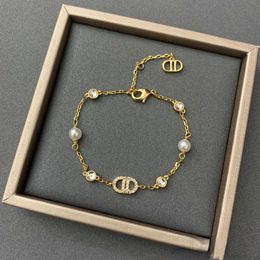 Collier de mode Designer Bijoux Pendentif de luxe cadeau de mariage 45cm chaîne plaque dorée diamant de gros colliers pour femmes en vrac