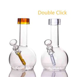 hookah HAND Small Bong 7.4Inches Classics "O"style Bubbler portable Water pipe Good function Pipes hookahs
