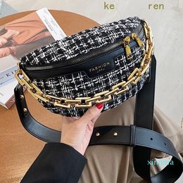 Small Chain Brand Designer Waist Packs For Women 2021 Fashion Trending Chest Bag Lady Luxury Handbags And Purses Bags