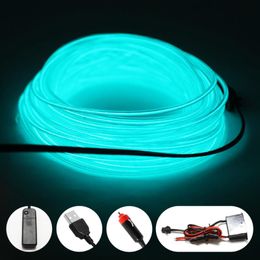 flexible led rope lights Australia - Strips LED Strip Sign Anime Body Woman Rooms Rope Decor Neon Light El Wire Under Car Flexible Soft Tube Lights Christmas