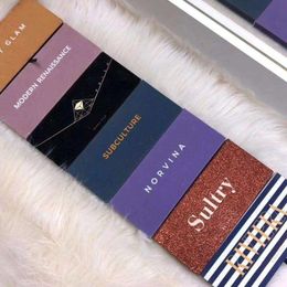 Famous Multi Kinds 14 Colours Eyeshadow Palette + Brush Soft Clam Sultry Mordern Prism Bybel Alyssa Beverly Riviera Subculture