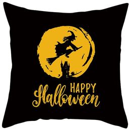 New Classic Halloween Party Supplies pillow case home gift sofa cushion peach skin pillowcase