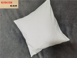 Sublimation Square Pillowcase Heat Transfer Printing Pillow Covers Sublimation Blanks Pillow Cushion 40X40CM Polyester Pillow Covers