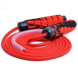 Jump Ropes Rope Skipping Color 3m Anti Winding Steel Ball Bearing Adjustable Length Gym Fitness Family Exercise Slim Figure