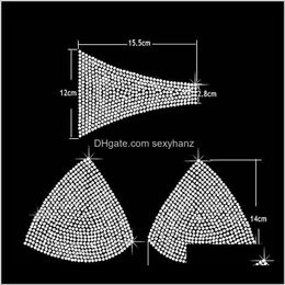 Sewing Notions Tools Apparel Drop Delivery 2021 Ss16 Big Rhinestone Iron On Heat Transfers Competition Bikini Design 20Setslot 9Yxbo