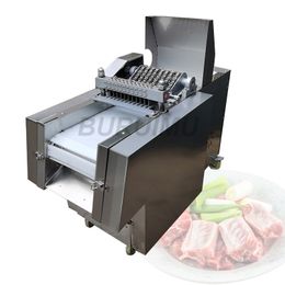 220v Commercial Electric Meat Cutter Seperate Machine Chicken Goat Cutting Maker Stainless Steel Rib Slicer Manufacturer