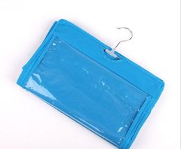 -6 карманные складные подвесные сумки для хранения Организатор прозрачного хранения сумка для шкафа обувь двери стены Sundles Pouch 1311 T2