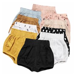 Newest Baby Girls Knickers Casual Fashion Children Clothes Summer Shorts Pant Boy Panties Infant Underpant 1 2 3 4 5 6 Year 210413