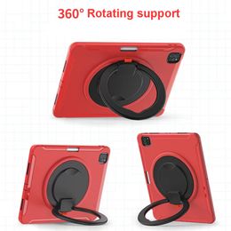 360 Degree Rotating ipad case Military Extreme Heavy Duty Shockproof Tablet cover For Ipad7 10.2 8th 10.9 mini 4 5 Ipad8 10.5 Air4 12.9 9.7 Pro 11 T290 T220 T225 T500 T870 50pc