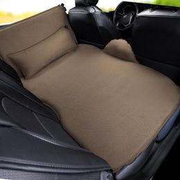 Other Interior Accessories Car Travel Bed Air Mattress Inflatable Automobile Rear Row Camping Sleeping Floatation Sofa SUV Automatic Matting