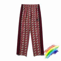 Men's Pants Butterfly Embroidery Ribbon AWGE Needles Sweatpants Women Men 1:1 High Quality Leisure Joggers Trousers
