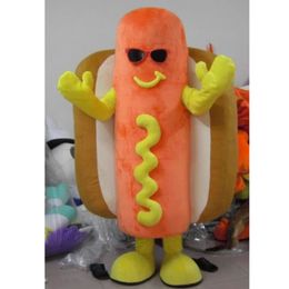 Halloween hot dog Mascot Costume High Quality Cartoon Plush Anime theme character Adult Size Christmas Carnival Birthday Party Fancy Outfit