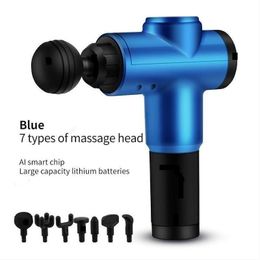 2021 Muscle Massage Relief Therapy Body Relaxation Electric Booster Film Impact Gun Deep Rest for Private Use