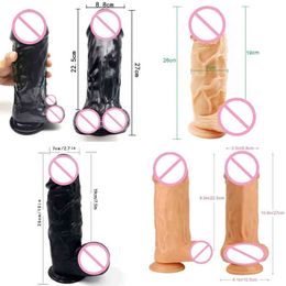 NXY Dildos Realistic Multiple Sizes Big with Suction Strong Cup Sex Toys G Spot Anal Female Vaginal Play 0121