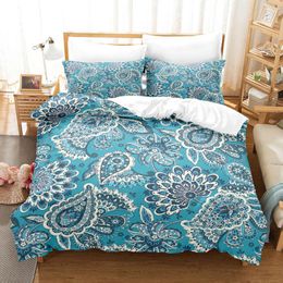 Bedding Sets Mandala Luxury 3D Design Three Piece Set Custom Linen Comforter Quilt Cover Twin