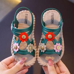 Sandals For Girls Baotou Beach Shoes 2-7 Years Old Children Non-slip Soft Bottom Children's 2021 Summer