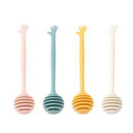 Spoons 4pcs Simple Honey Stirring Sticks Stir Rods Practical For Home