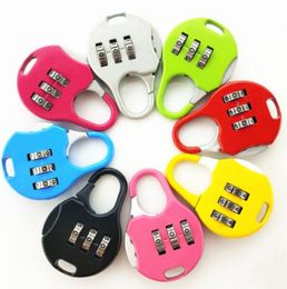 New combination padlock Pull rod box combination lock box parcel trick lock password padlock mini Travel Lock combinati