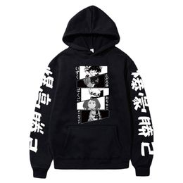 my hero academia Unisex Hoodies Japanese Anime Bakugou Katsuki Printed Men's Hoodie Streetwear Casual Sweatshirts