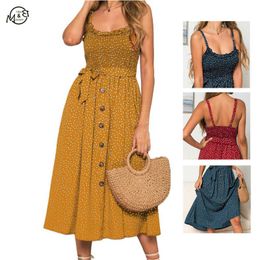 2021 New Summer Beach Sleeveless Dress Ruffles Elegant Fashion Pregnant Women Dress Maternity Clothes Photography Props Q0713