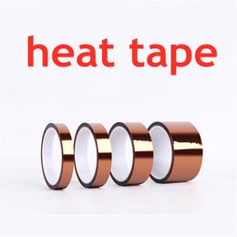 Heat Tape High temperature Resistance Adhesive Tapes Pi Sublimation Tapes Gold Finger Brown 5mm 10mm 15mm 20mm A12