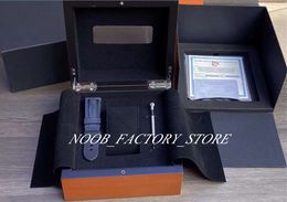 Top Factory s High Quality Wooden Box 1950 Watch Original Box Papers Handbag PAM Used Gift Box wiht Rubber Strap Tools284i