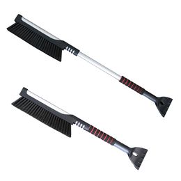 Car Snow Brush Windshield Ice Scraper Glass With 2 In 1 Extendable Remover Cleaner Tool Broom Wash 240K