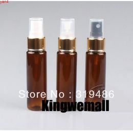 Hot Wholesale Retial 300pcs/lot 30ml Brown Avoid light Travel Spray Bottle Small Empty Cosmetic Plastic Bottlesgoods