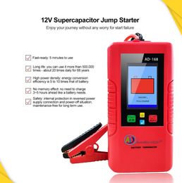 Emergency Power Supply 12v supercapacitor jump starter plug and play