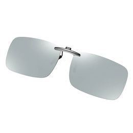 Intelligent Polarised Sunglasses Day and Night Dual-Use Near-Sighted Sunglasses Silicone Clip-On