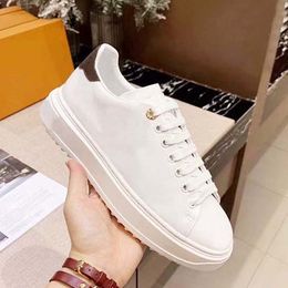 Designer Women Men Casual Shoes Luxury High Quality Genuine Print Cowhide France Fashion Brand Platform Sneakers size 35-45 With box