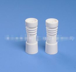 14mm&19mm domeless ceramic nail with female 2 in 1 joint. Individual package Food grade material.Fast shipping Factory