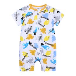 Newborn Baby Girl Costume Clothes Short Sleeve Toddler Romper Top Infant Jumpsuit Onesies Summer Kids Clothing Bodysuit 0-2Year