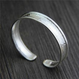 Details about   New Pure 999 Sterling Silver Three Circle Woman's Bangle 59mm Dia.