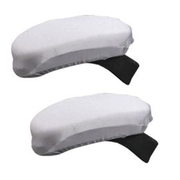 Cushion/Decorative Pillow Office Chair Armrest Pads Ergonomic Memory Foam Gaming Arm Rest Covers For Elbows And Forearms Pressure Relief 1 P