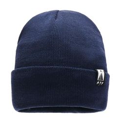 outdoor Knitted Beanies Caps for Men Women Autumn Winter Warm fleece Thick Wool Embroidery Cold Hat Couple Fashion Street Balaclava Hats